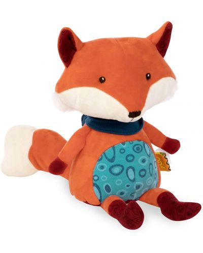 Мека играчка Battat - Говореща лисичка, 33 cm - 1