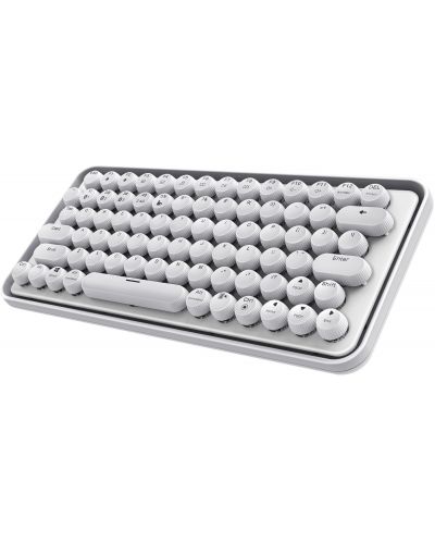 Механична клавиатура RAPOO - Ralemo Pre 5 White Multi-Mode,TKL, LED, бяла - 2