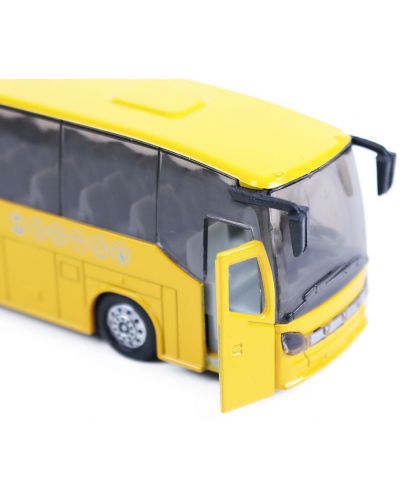Метален автобус Rappa - RegioJet, 19 cm, жълт - 5