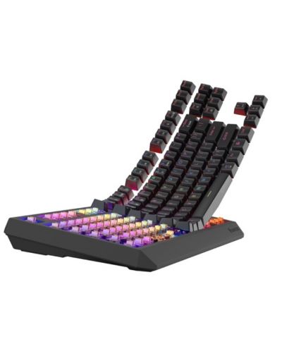 Механична клавиатура Genesis - Thor 230, TKL, Outemu Panda, RGB, безжична, черна - 3