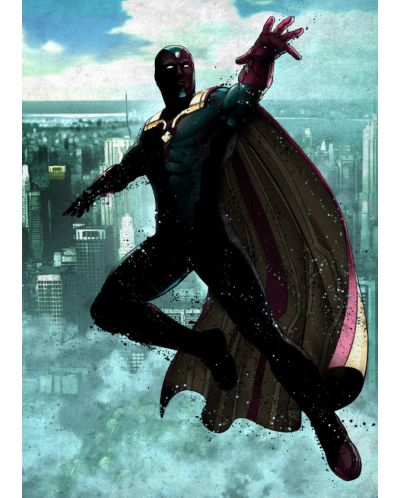 Метален постер Displate - Marvel: Vision - 1