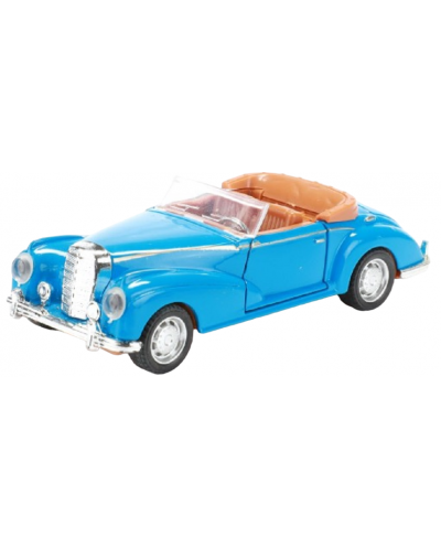 Метален автомобил Toi Toys - Classic, ретро кабриолет, 1:35, син - 1