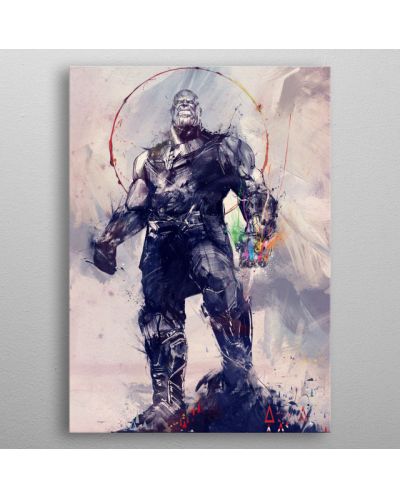 Метален постер Displate - Avengers: Infinity War - Infinity Gauntlet - 3