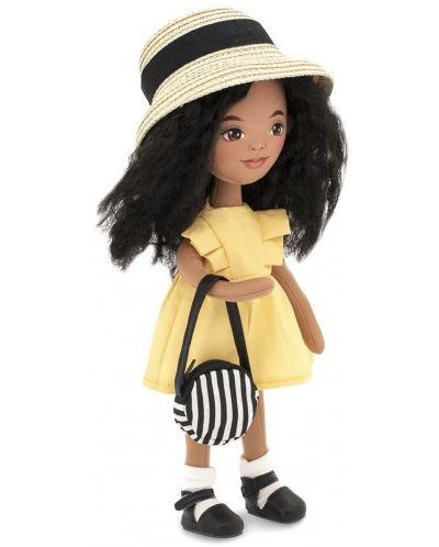 Мека кукла Orange Toys Sweet Sisters - Тина с жълта рокля, 32 cm - 2