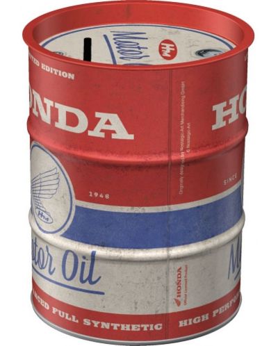 Метална касичка Nostalgic Art Honda - Motor Oil - 3