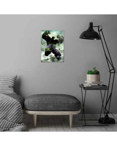 Метален постер Displate - Marvel: Hulk - 4