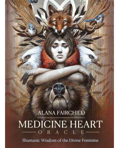 Medicine Heart Oracle: Shamanic Wisdom of the Divine Feminine (44-Card Deck and Guidebook) - 1