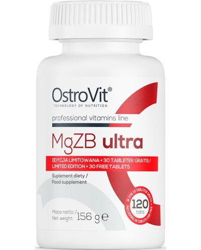 MgZB Ultra, 120 таблетки, OstroVit - 1