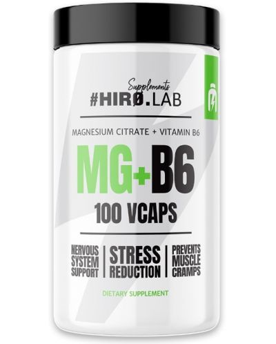 MG + B6, 100 капсули, Hero.Lab - 1