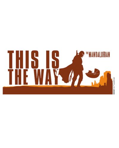 Чаша Pyramid Television: The Mandalorian - This is the Way - 2
