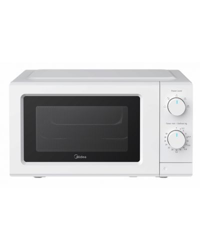 Микровълнова печка Midea - MD-MP012MK-WH, 700W, 19 l, бяла - 1