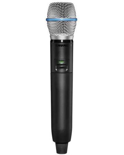 Микрофон Shure - GLXD2+/B87A, безжичен, черен - 1