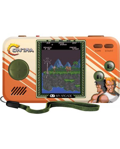 Мини конзола My Arcade -  Contra 2in1  Pocket Player (Premium Edition) - 1