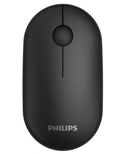 Мишка Philips - М354, оптична, безжична, черна - 1