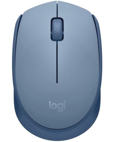 Мишка Logitech - M171, оптична, безжична, Bluegrey - 1