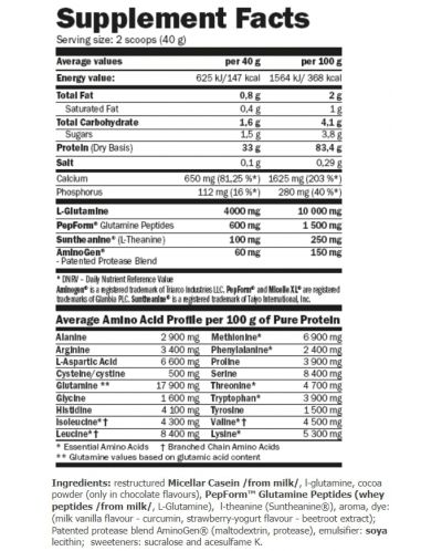 Micelle HD Casein, млечна ванилия, 1.6 kg, Amix - 2
