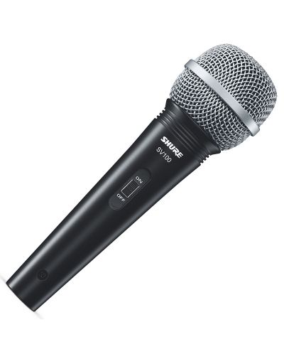 Микрофон Shure - SV100-WA, черен/сребрист - 2