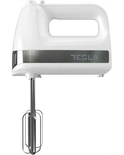 Миксер Tesla - MX500WX, 500W, 5 степени + турбо, бял/сребрист - 1