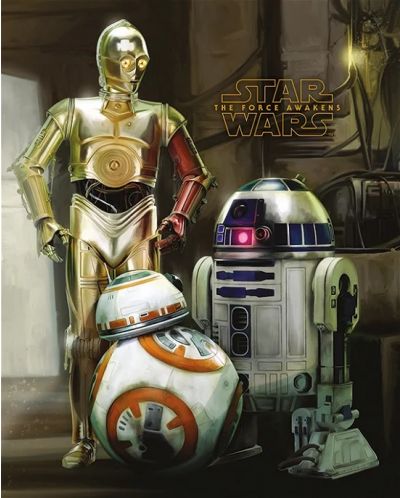 Мини плакат Pyramid Movies: Star Wars - Droids