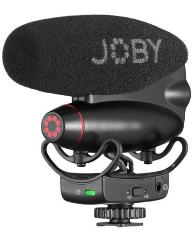 Микрофон Joby - Wavo PRO DS, черен/червен - 1