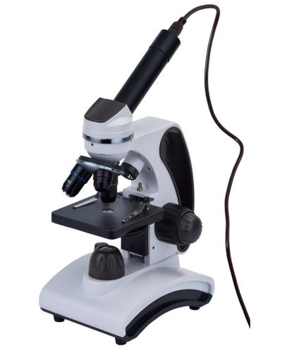Микроскоп Discovery - Pico Polar, дигитален, с книга, черен - 1