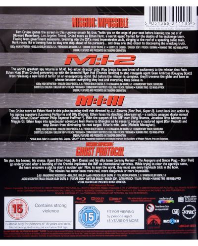 Mission Impossible Quadrilogy Movie Collection (Blu-Ray) - 3