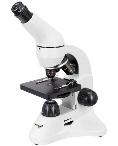 Микроскоп Levenhuk - Rainbow 50L PLUS, 64–1280x, Moonstone - 1