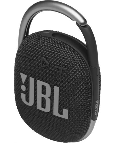 Портативна колонка JBL - CLIP 4, черна - 3