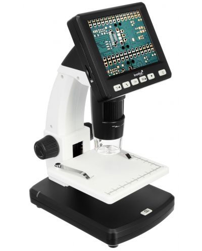Микроскоп Levenhuk - DTX 500, бял - 2