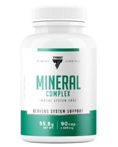 Mineral Complex, 90 капсули, Trec Nutrition - 1