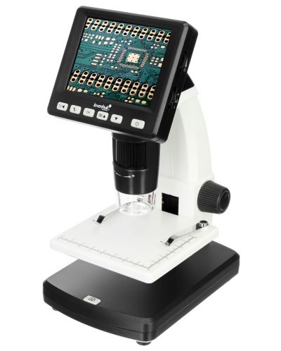 Микроскоп Levenhuk - DTX 500, бял - 1