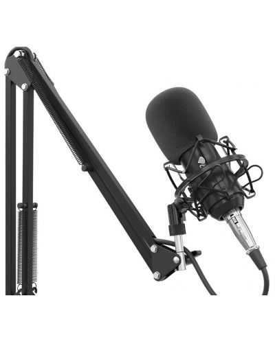 Микрофон Genesis - Radium 300 XLR, черен - 4