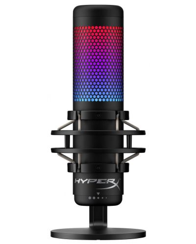 Микрофон HyperX - QuadCast S, RGB, черен - 1