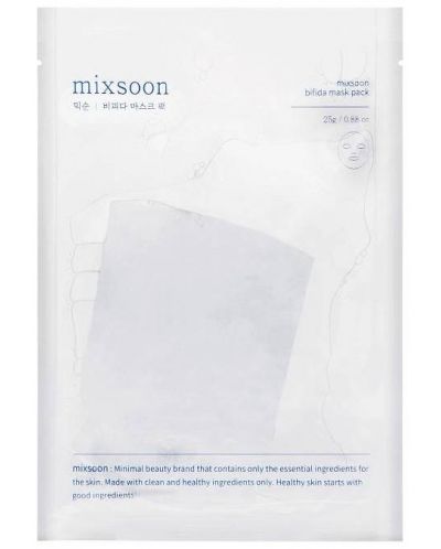 Mixsoon Bifida Лист маска за лице, 25 g - 1