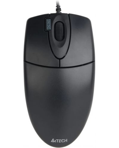 Мишка A4tech - OP 620D, оптична,черна - 1