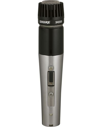 Микрофон Shure - 545SD-LC, черен/сребрист - 3
