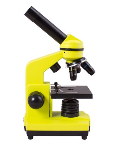 Микроскоп Levenhuk - Rainbow 2L, жълт - 4
