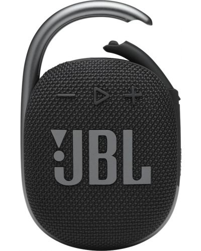 Портативна колонка JBL - CLIP 4, черна - 1