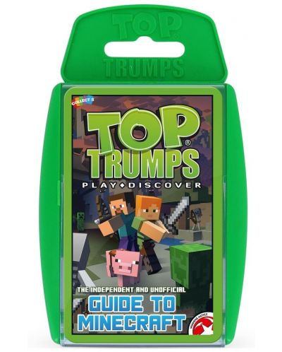 Игра с карти Top Trumps - Guide to Minecraft