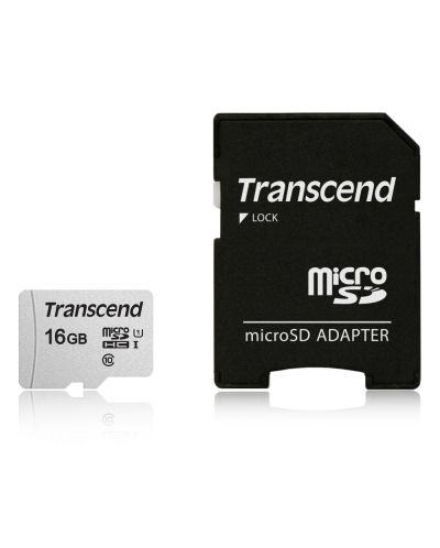 Памет Transcend 16GB microSD UHS-I U1 - 1