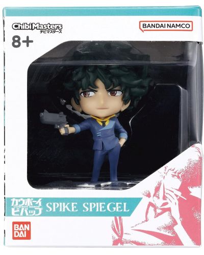 Мини фигура Bandai Animation: Cowboy Bebop - Spike Spiegel (Chibi Masters), 8 cm - 2