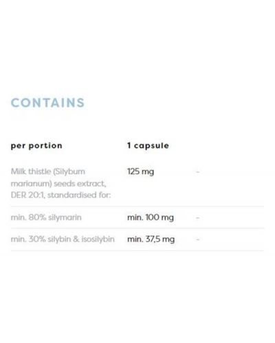 Milk Thistle Silymarin, 100 mg, 60 капсули, Osavi - 2