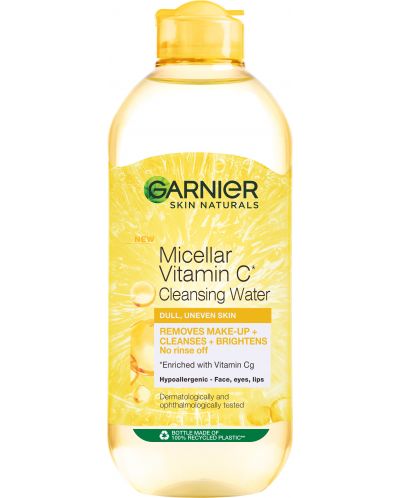 Garnier Skin Naturals Мицеларна вода Vitamin C, 400 ml - 1