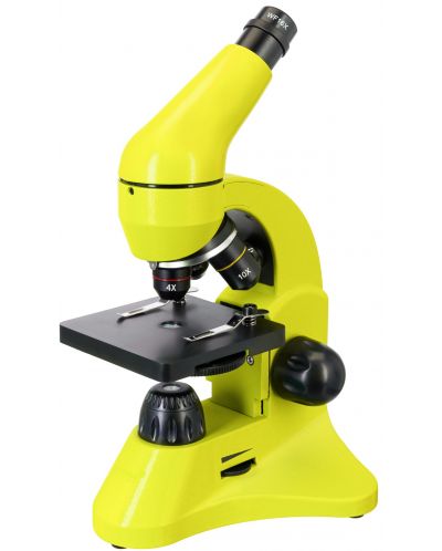 Микроскоп Levenhuk - Rainbow 50L PLUS, 64–1280x, Lime - 2