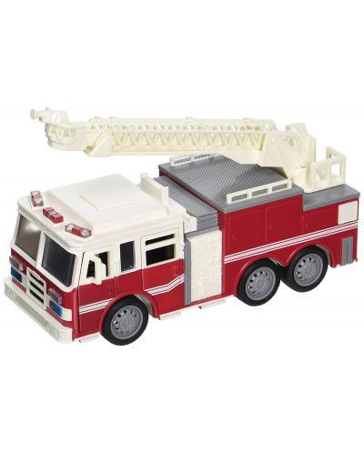 Детска играчка Battat Driven - Мини пожарна кола, със звук и светлини - 1