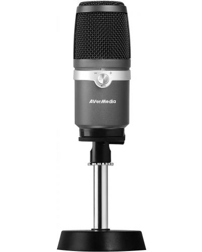 Микрофон AverMedia - Live Streamer AM310, сив/черен - 1