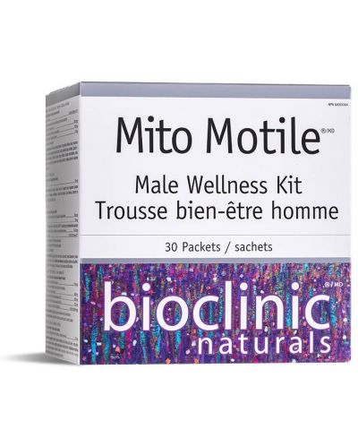 Mito Motile Male Wellness Kit, 30 сашета, Natural Factors - 1