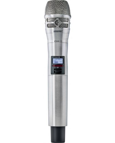 Микрофон Shure - ULXD2/K8N-G51, безжичен, сребрист - 1