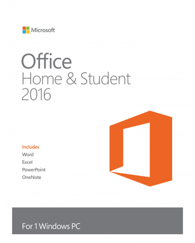Microsoft Office Home & Student 2016 - Английски език - 1