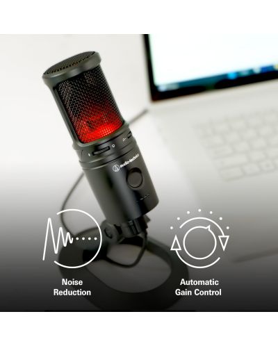 Микрофон Audio-Technica - AT2020USB-XP, черен - 5